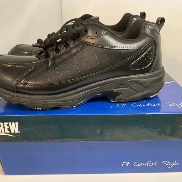 NEW Drew Voyager Black Shoes 40890, Size 11.5 N (narrow), Black